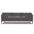 Triplo Meteorite Gray Fabric Sofa